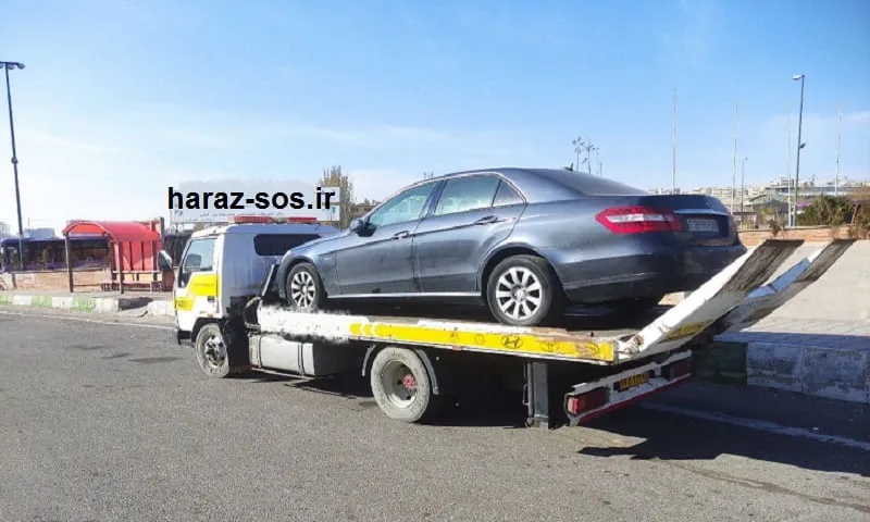 حمل خودرو جاده هراز - جابجایی اتومبیل شبانه روزی
